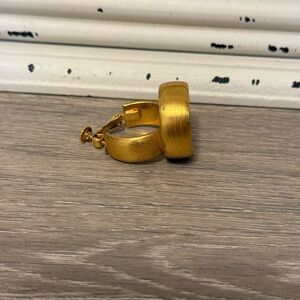 Elegant Gold Hoop Earrings